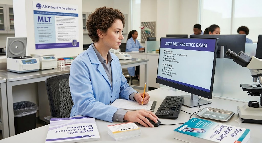ASCP Medical Laboratory Technician (MLT) Practice Exam Banner