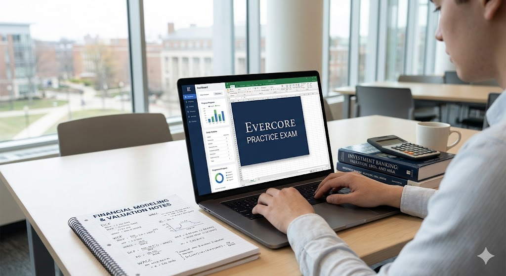 Evercore Practice Test Banner