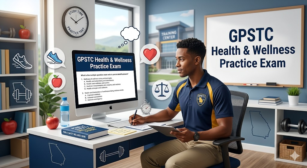 GPSTC Health and Wellness Practice Test Banner