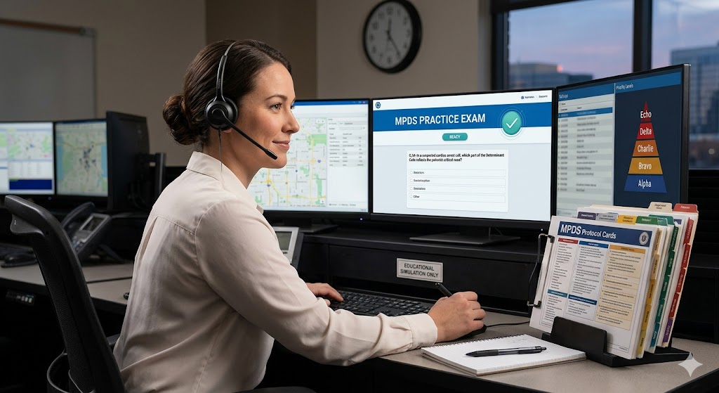 Medical Priority Dispatch System (MPDS) Practice Exam Banner