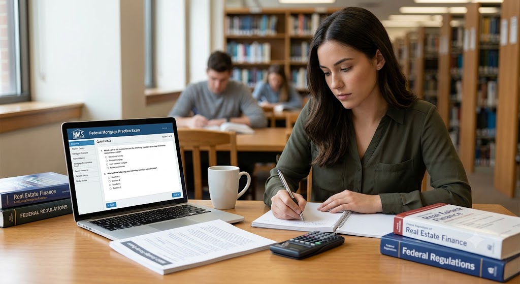 NMLS Federal Mortgage Practice Test Questions Banner