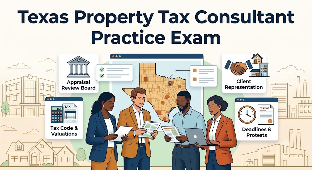 Texas Property Tax Consultant Practice Exam Banner