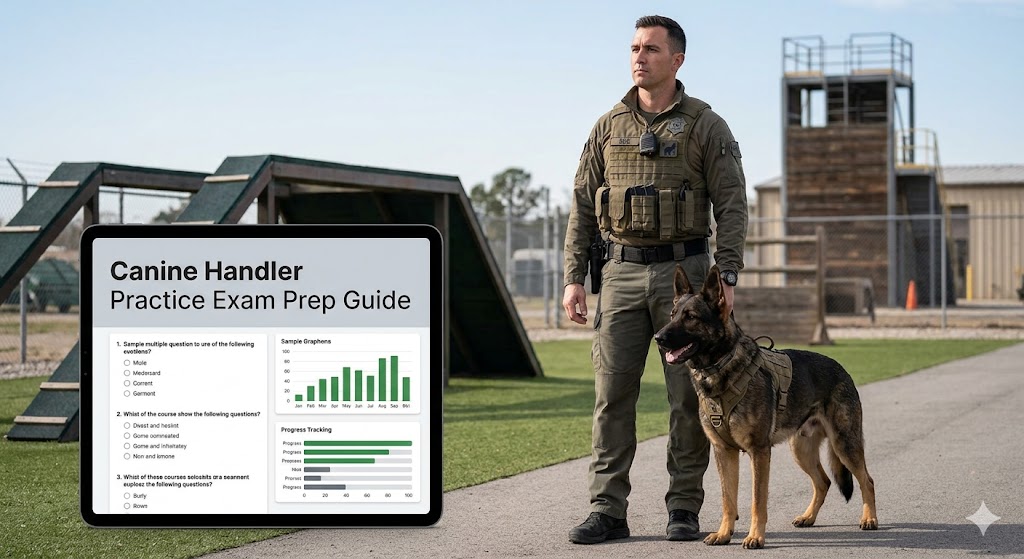 Canine Handler Practice Exam Banner