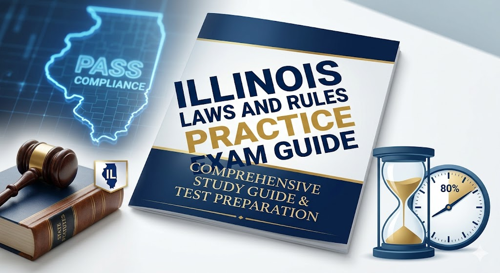 Illinois Laws and Rules Practice Exam Banner