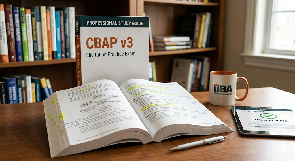 CBAP v3 Elicitation Practice Exam Banner