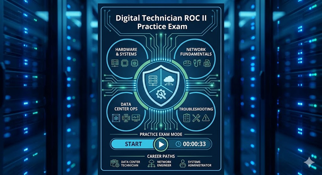 Digital Technician ROC II Practice ATest Banner