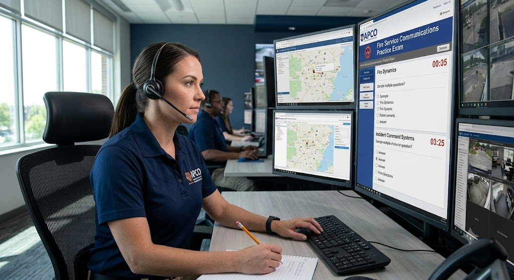APCO Fire Service Communications Practice Test Banner