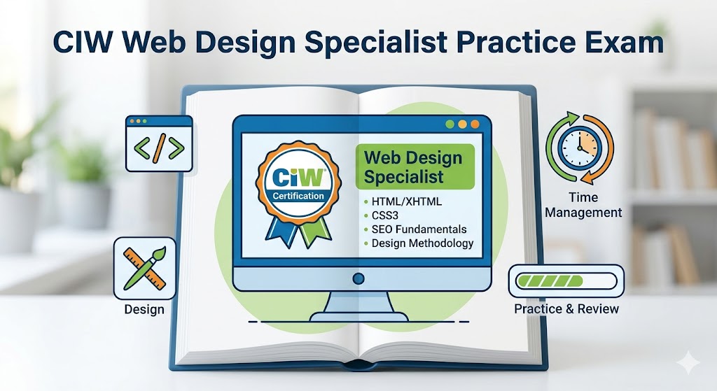CIW Web Design Specialist Certification Banner
