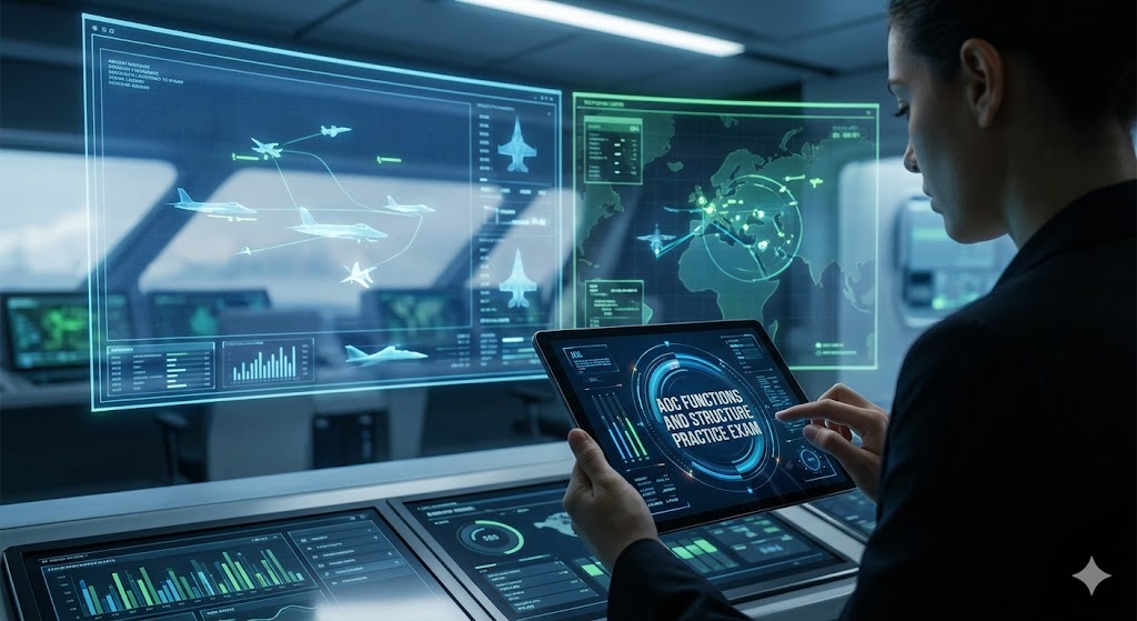 Comprehensive Guide to Air Operations Center (AOC) Functions and Structure Practice Test Banner