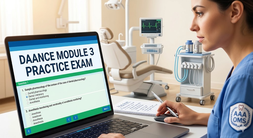 Dental Anesthesia Assistant National Certification Examination (DAANCE) Module 3 Practice Test Banner