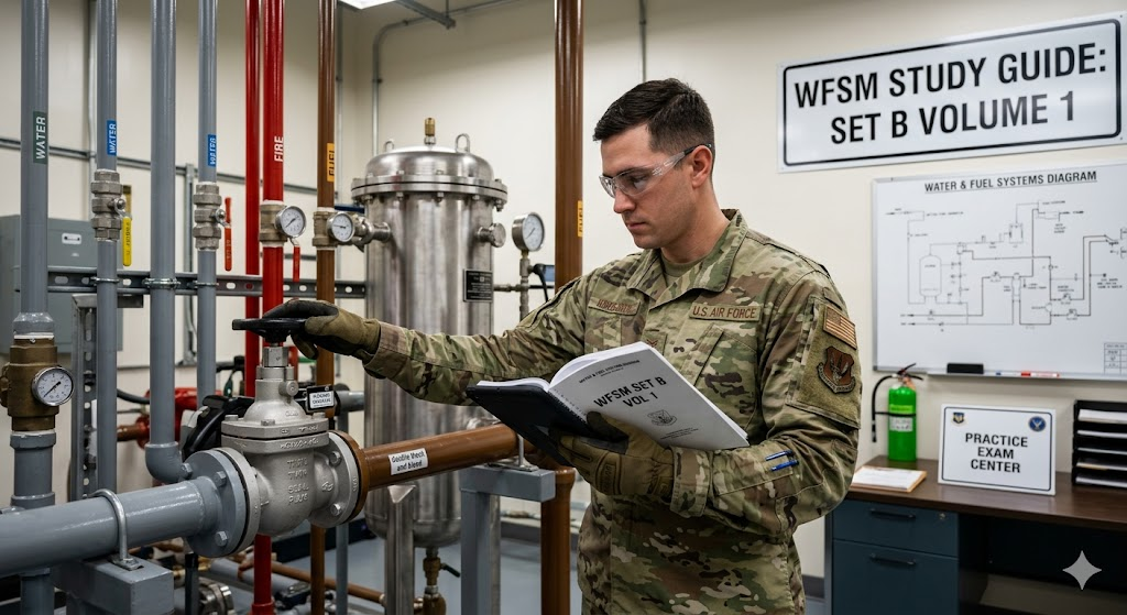 Water and Fuel Systems Maintenance (WFSM) Set B Volume 1 Practice Test Banner