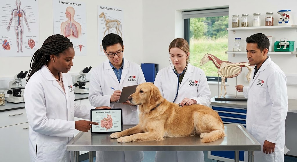 City and Guilds Animal Management Level 3 Biological Systems Practice Test Banner
