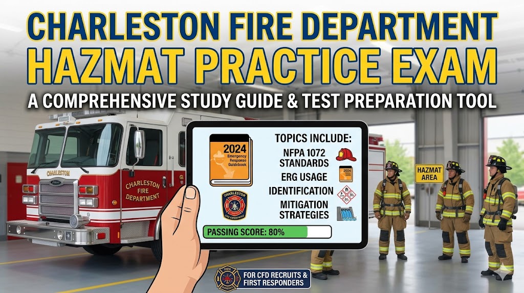 Charleston Fire Department Hazardous Materials Banner
