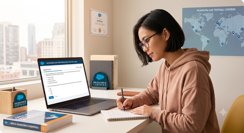 Salesforce Platform Developer Practice Exam Banner