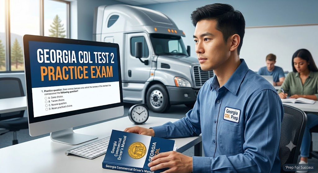 Georgia CDL Practice Test 2 Banner
