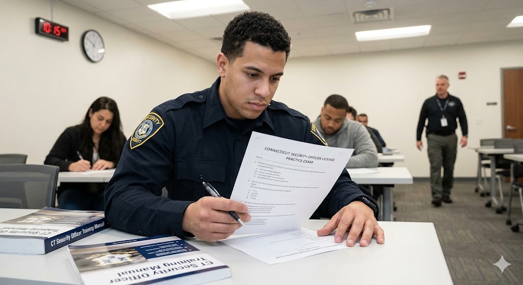 Connecticut Security Officer License Practice Exam Banner
