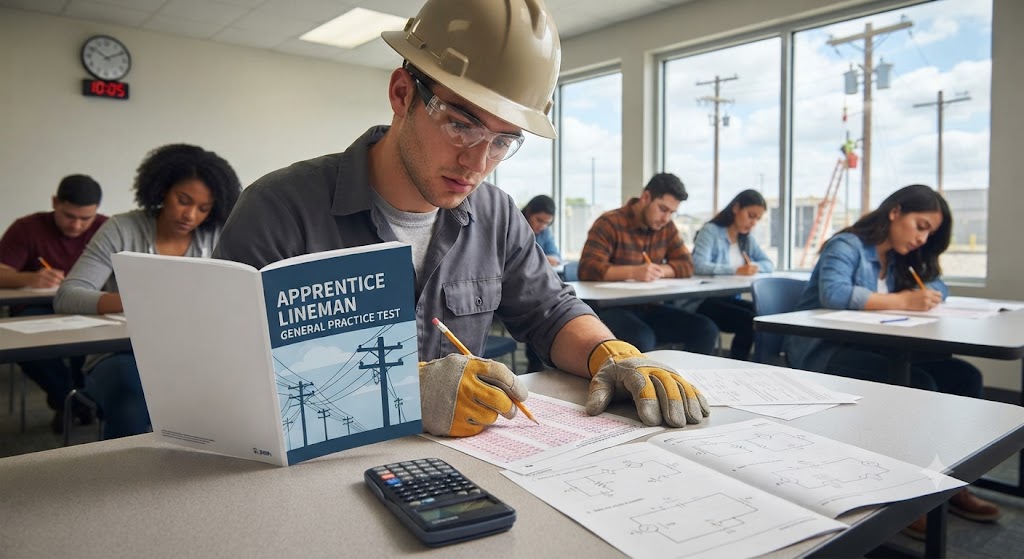 Apprentice Lineman General Practice Test Banner