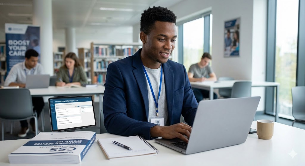 Customer Service Specialist (CSS) Practice Exam Banner