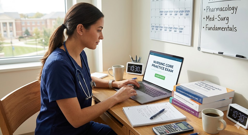 Comprehensive Core Nursing Practice Test Banner