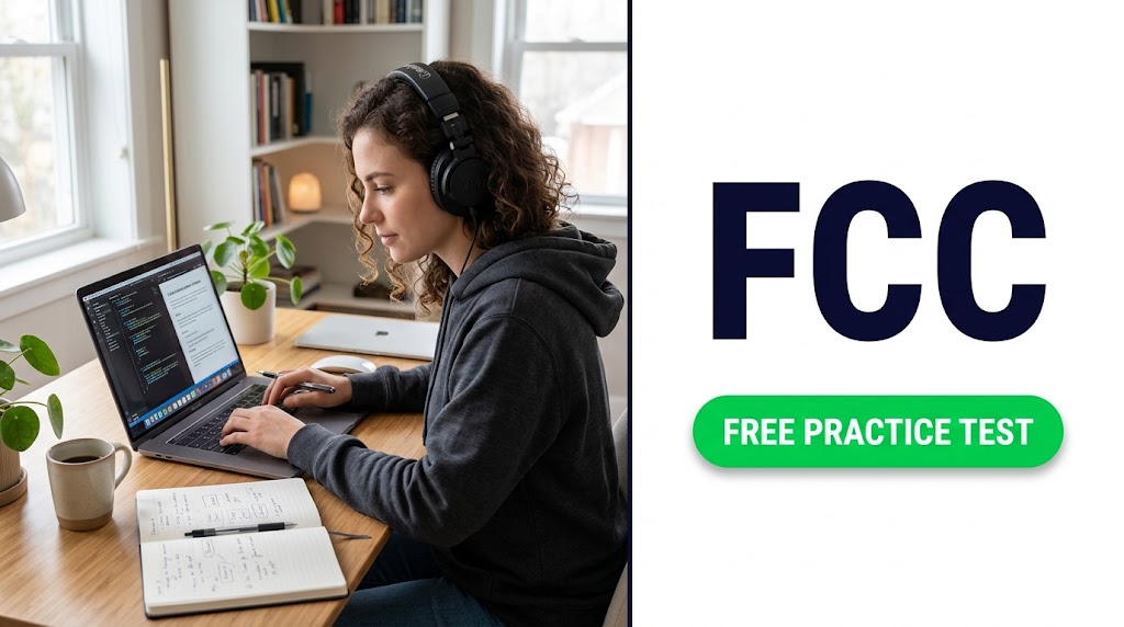 Fcc Radio Practice Test & Exam Prep Banner