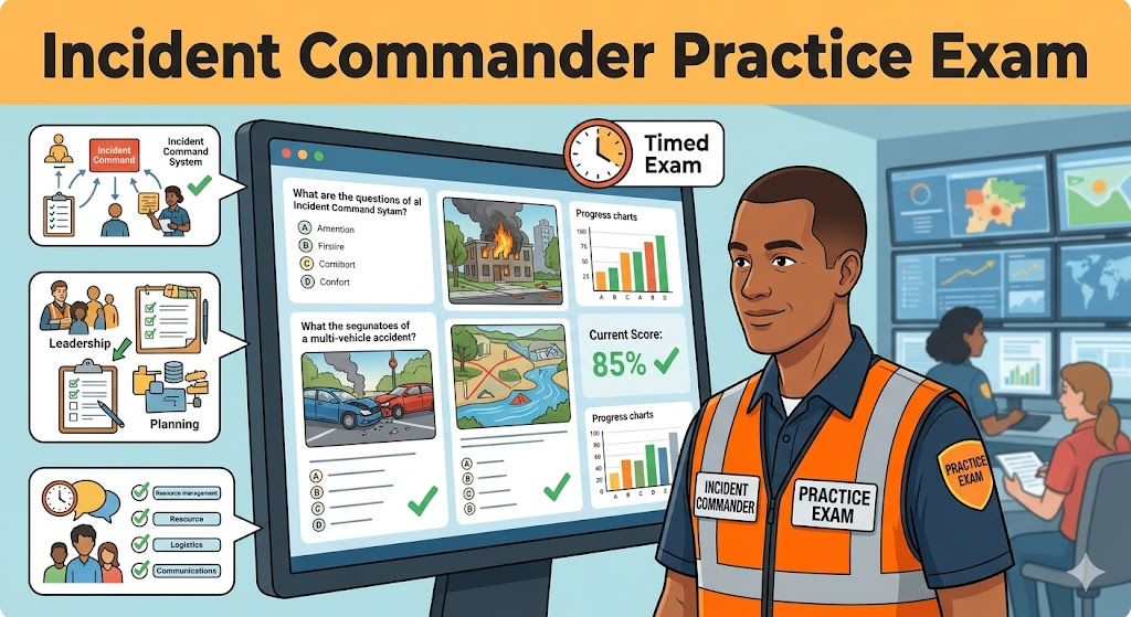 Incident Commander Practice Exam Banner