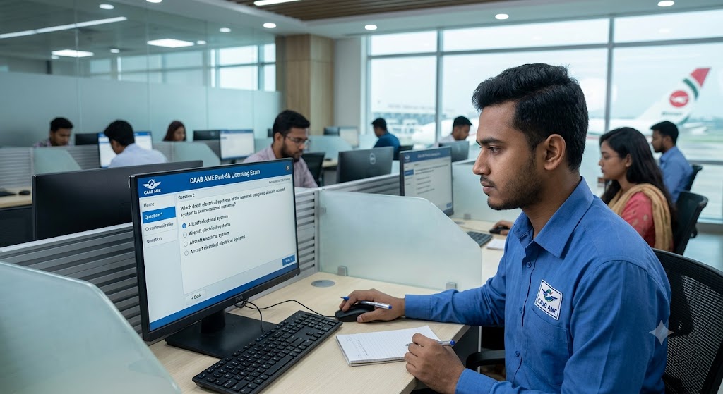 Caab AME Practice Test & Exam Prep | Bangladesh Banner