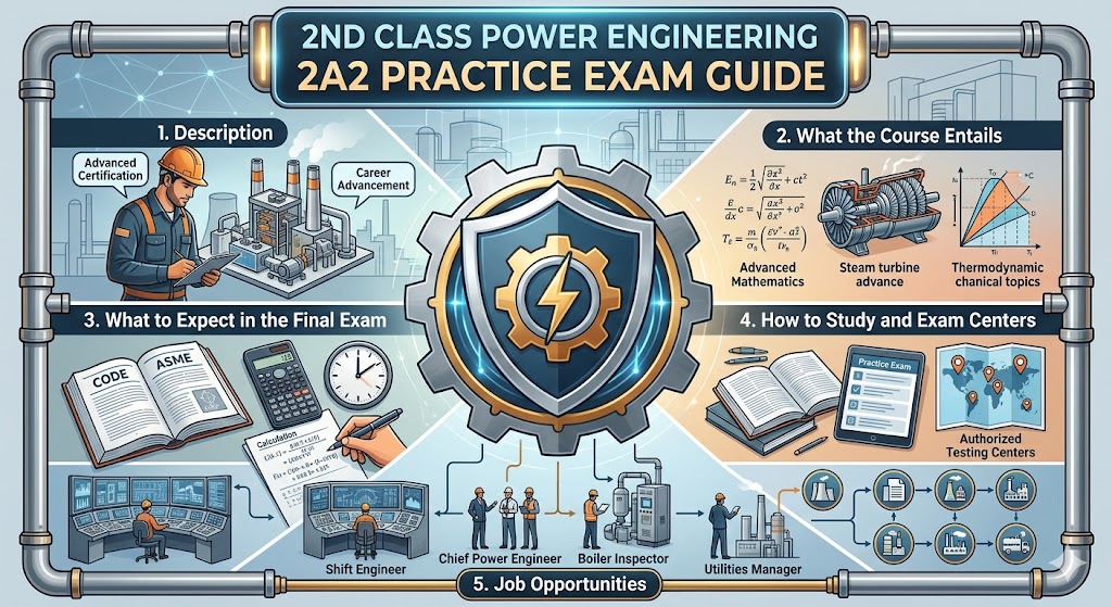 2nd Class Power Engineering 2A2 Practice Exam Guide Banner