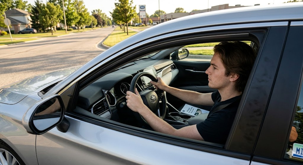 Michigan State Driving Skills Practice Test Banner