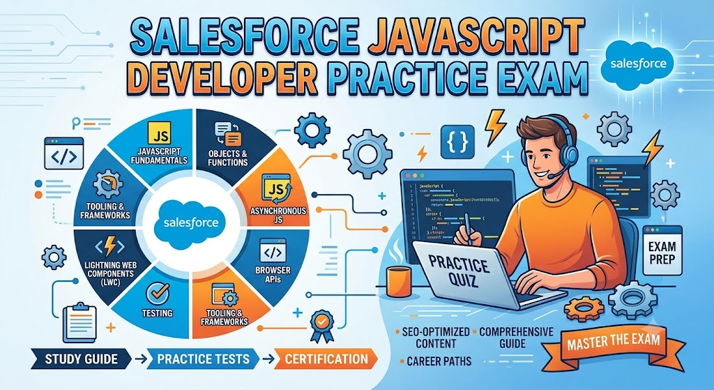 Salesforce JavaScript Developer Practice Exam Banner