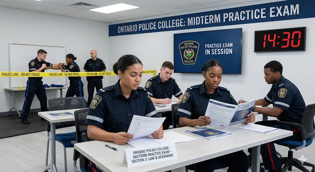 Ontario Police College Midterm Practice Test Banner