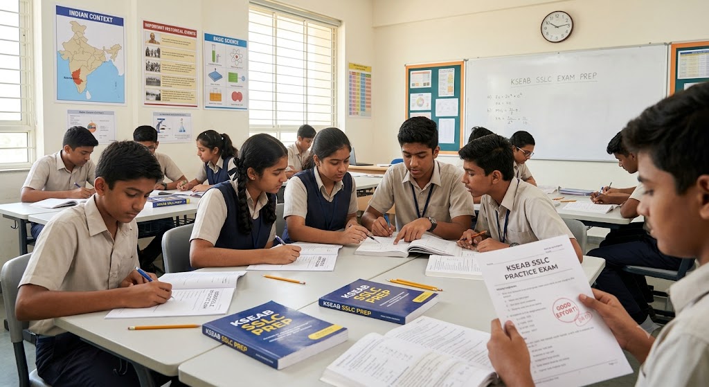 KSEAB SSLC Practice Test & Exam Prep | India Banner