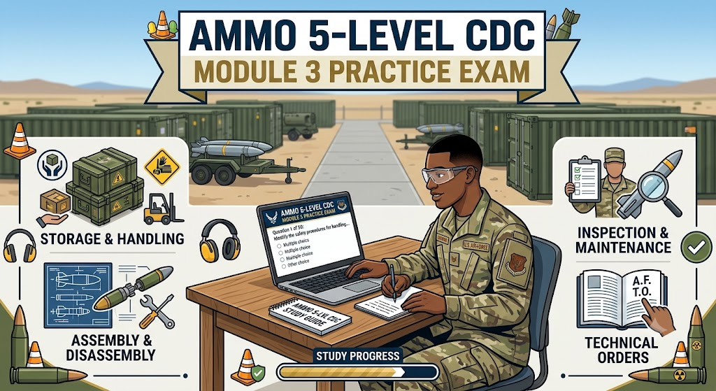 Ammo 5‑Level CDC Module 3 Practice Test Banner