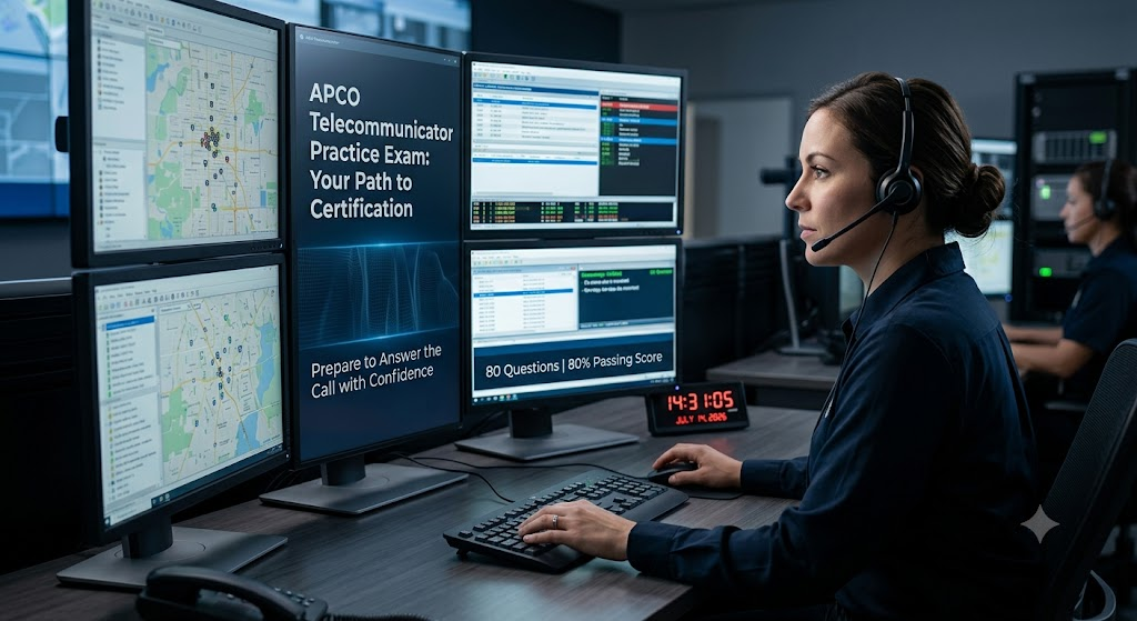 APCO Telecommunicator Practice Test Banner