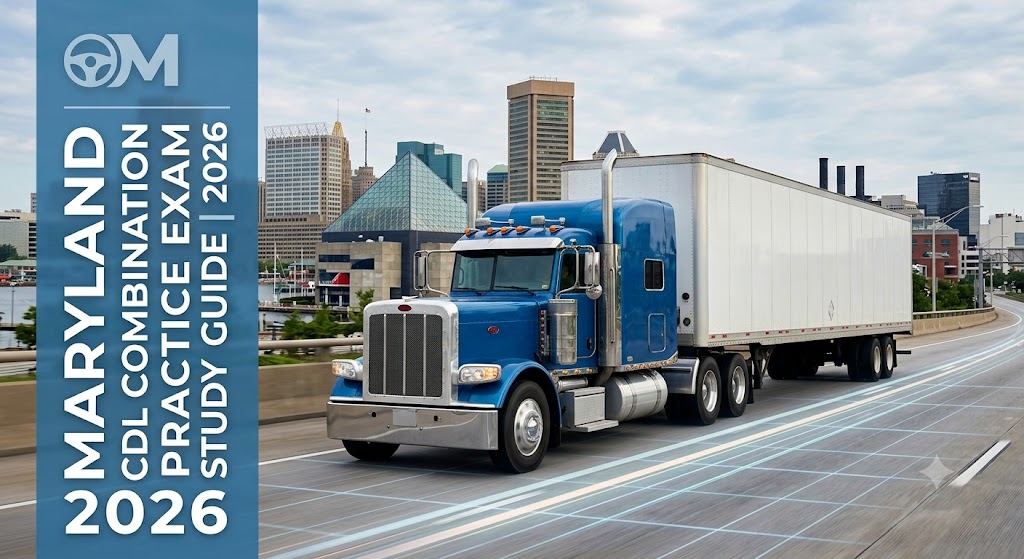 Maryland CDL Combination Practice Test Banner