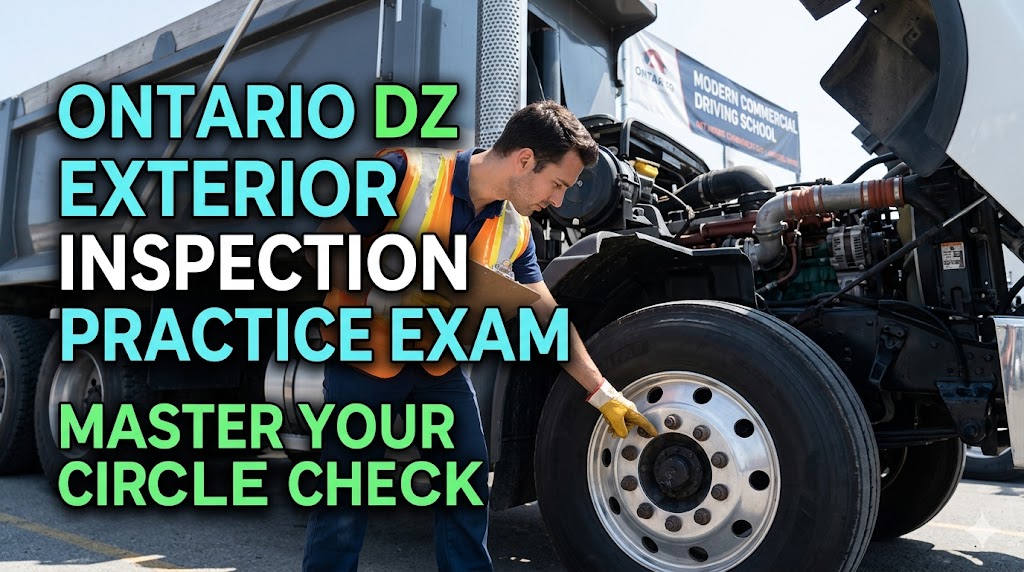 Ontario DZ Exterior Inspection Practice Exam Banner
