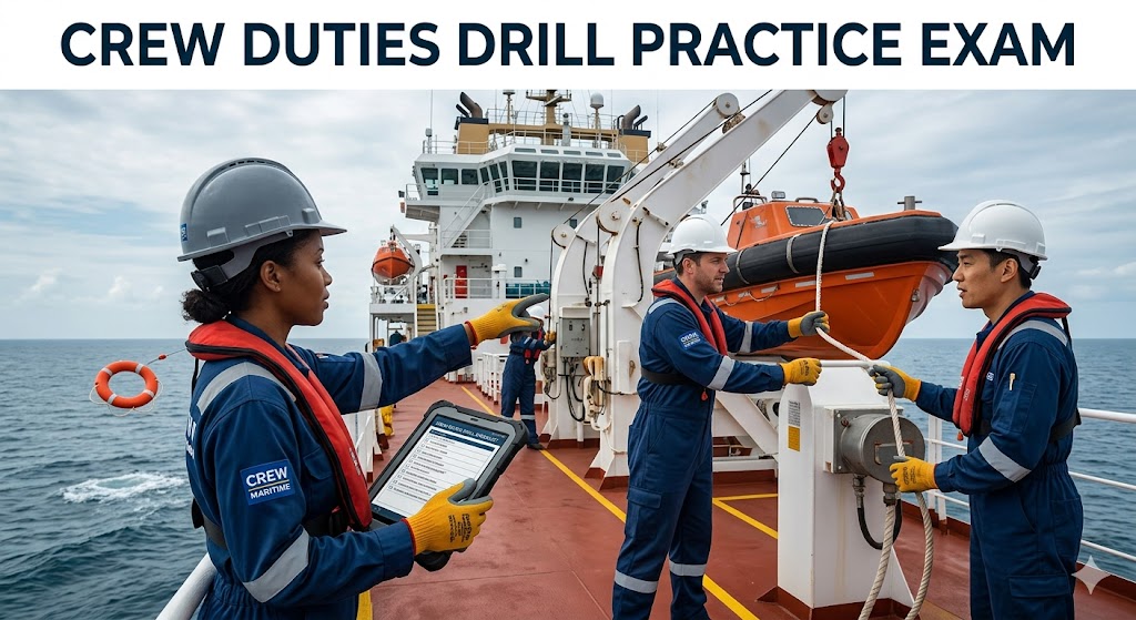 Crew Duties Drill Practice Test Banner