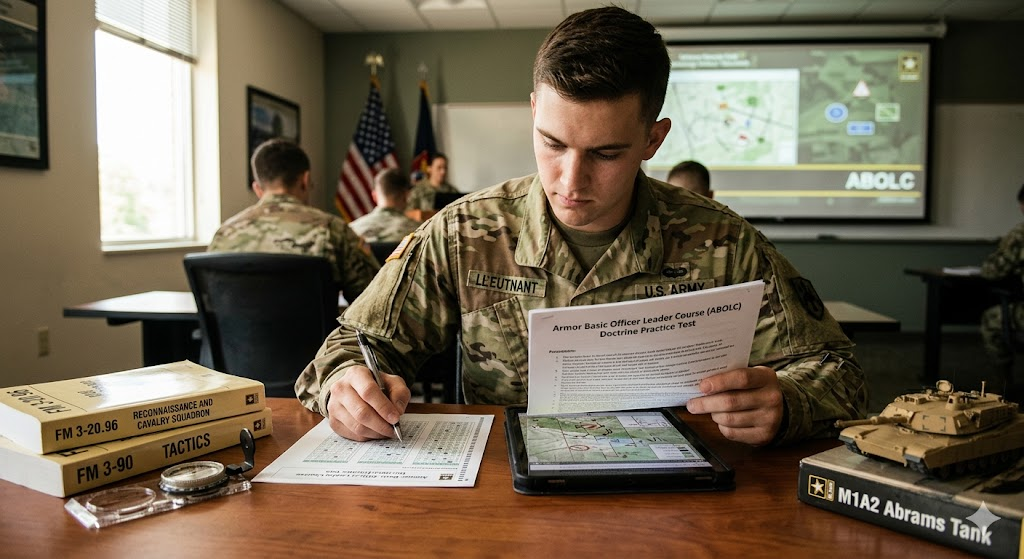 Armor Basic Officer Leader Course (ABOLC) Doctrine Practice Test Banner