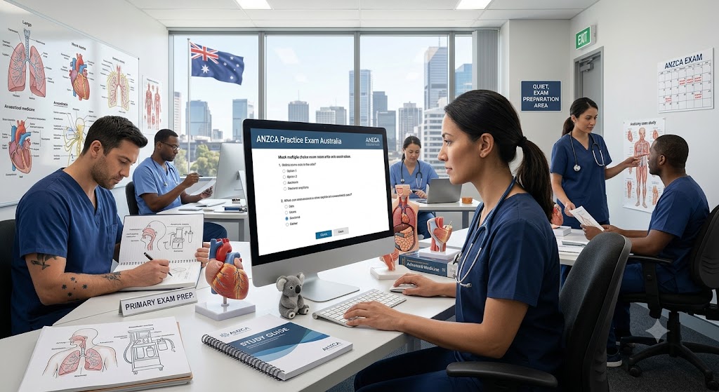 Anzca Practice Test & Exam Prep | Australia Banner