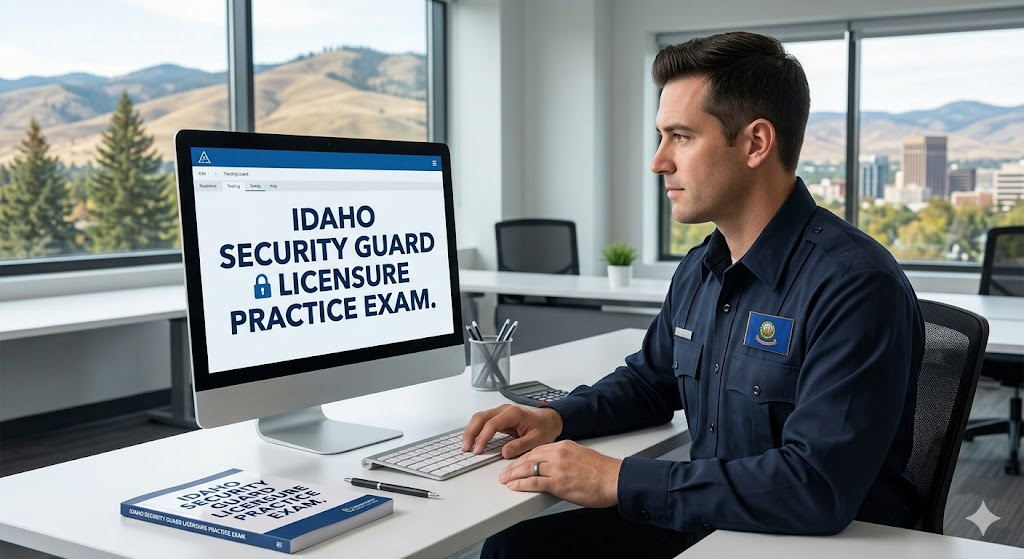 Idaho Security Guard Licensure Practice Exam Banner