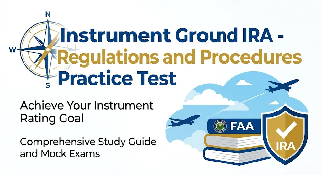 Instrument Ground IRA – Regulations and Procedures Practice Test Banner