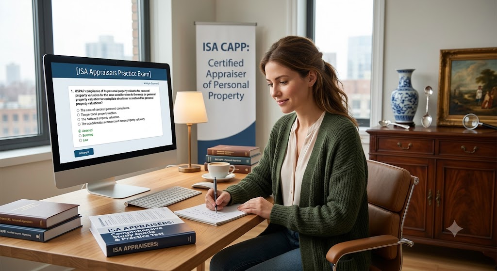 ISA Appraisers Practice Test & Exam Prep Banner
