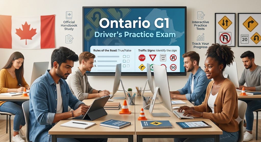 International Learner Practice Test & Exam Prep | Canada Banner