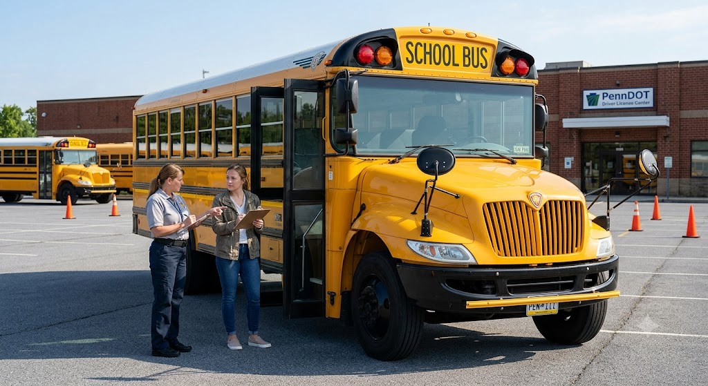 Pennsylvania CDL School Bus Practice Test Banner