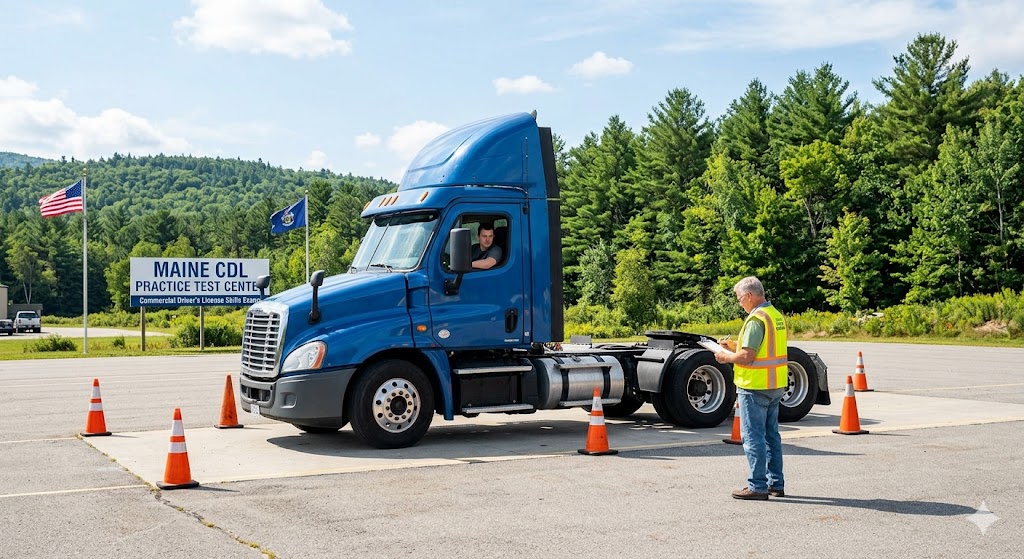 Maine CDL Practice Test Banner