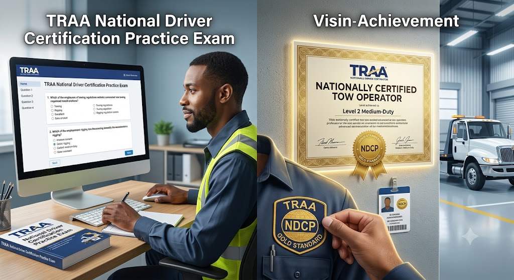 TRAA National Driver Certification Practice Exam Banner
