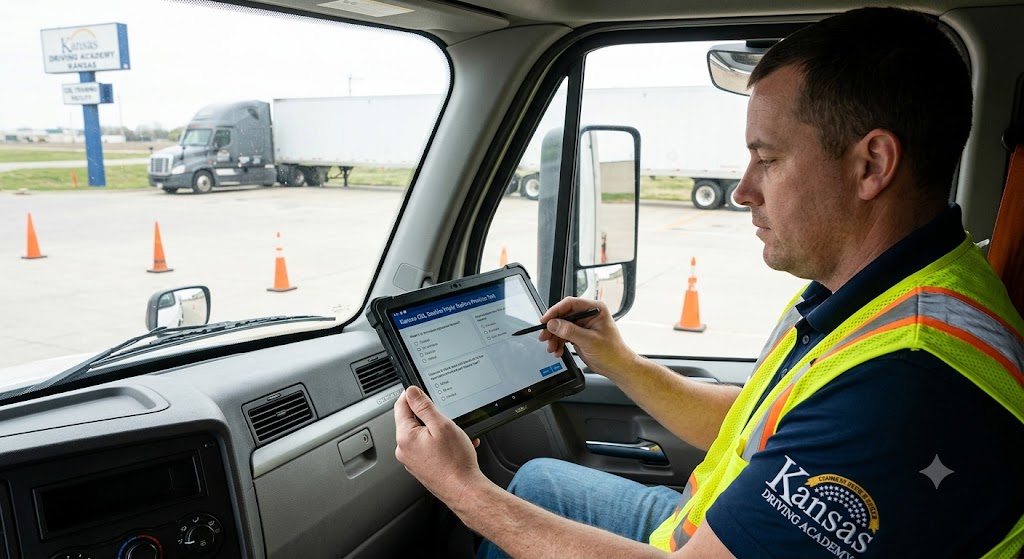 Kansas CDL Double/Triple Trailers Practice Test Banner