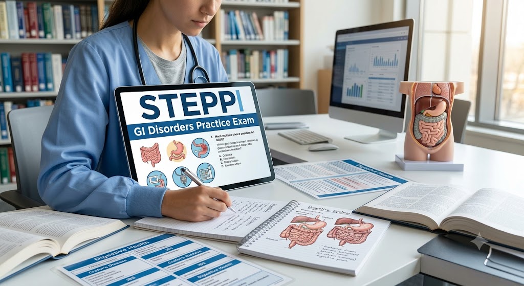 STEPP GI Disorders Practice Test Banner