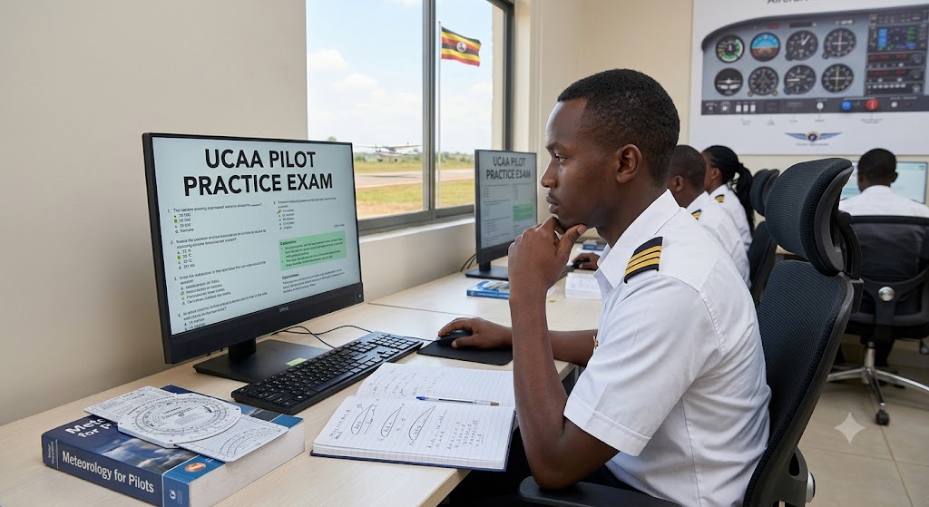 Ucaa Pilot Practice Test & Exam Prep | Uganda Banner