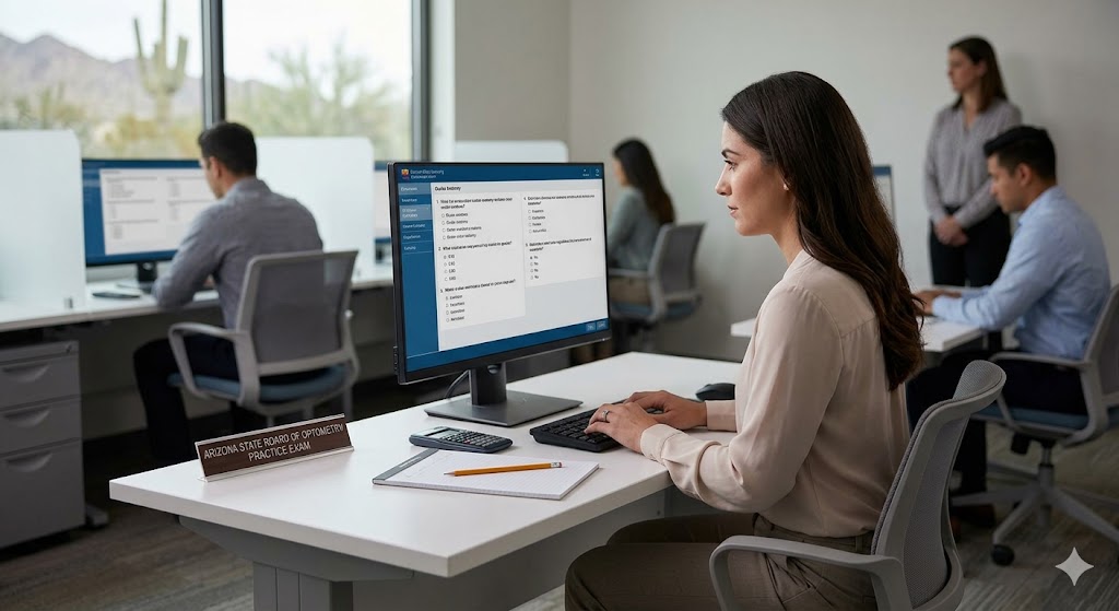 Arizona State Board Of Optometry Practice Exam Banner