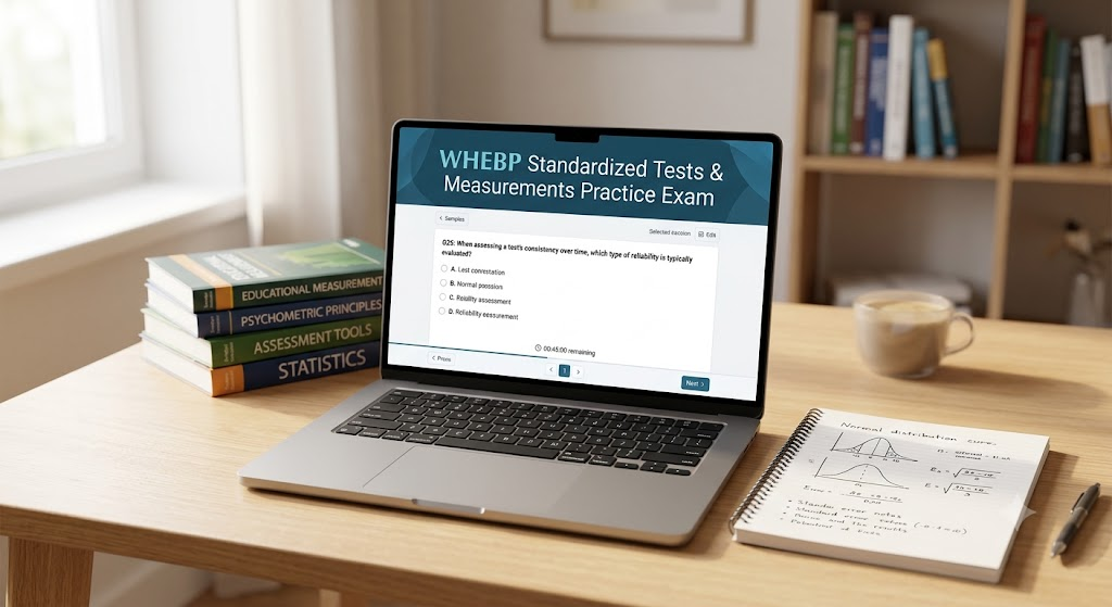 WHEBP Standardized Tests & Measurements Practice Test Banner